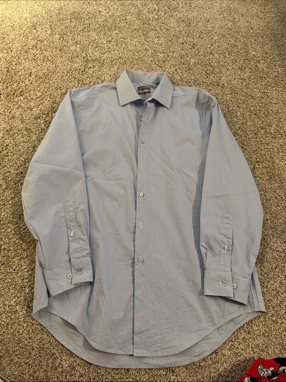 Van Heusen Light Blue Long Sleeve Dress Shirt